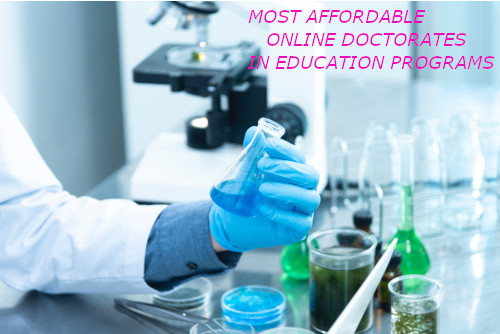 most affordable online doctorates in education programs