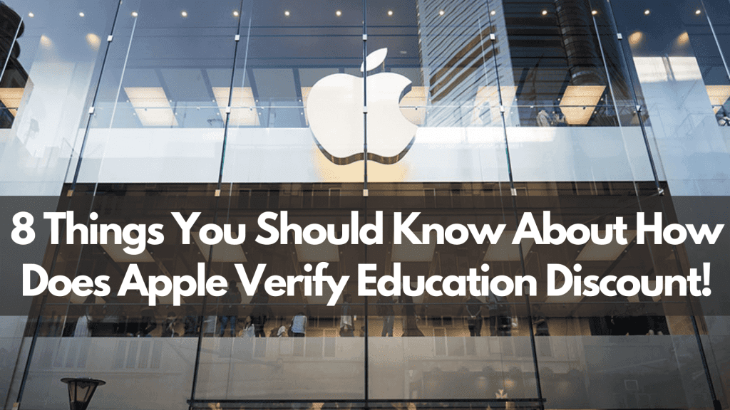 How Does Apple Verify Education Discount